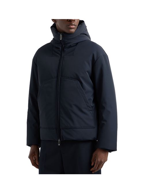 PIUMINO CON CAPPUCCIO WATER REPELLENT IN TWILL DI NYLON EMPORIO ARMANI EMPORIO ARMANI | 6D1BC11NTLZ920